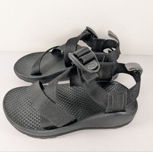 Chaco Little Kids Boys Girls Black Sandals Size 11 Adjustable Webbing Straps